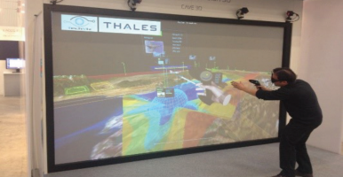法国航天国防集团thales使用techviz，为其客户提供3d沉浸式产品体验
