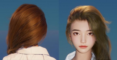 使用unity为数字人添加逼真的毛发细节