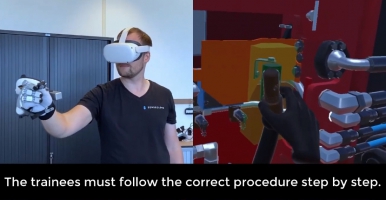 力反馈手套为制造业、采矿业和基础设施行业仿真模拟提供bat365网页版的解决方案