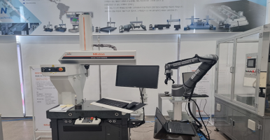 tesollo展示灵巧手自动化精准测量系统